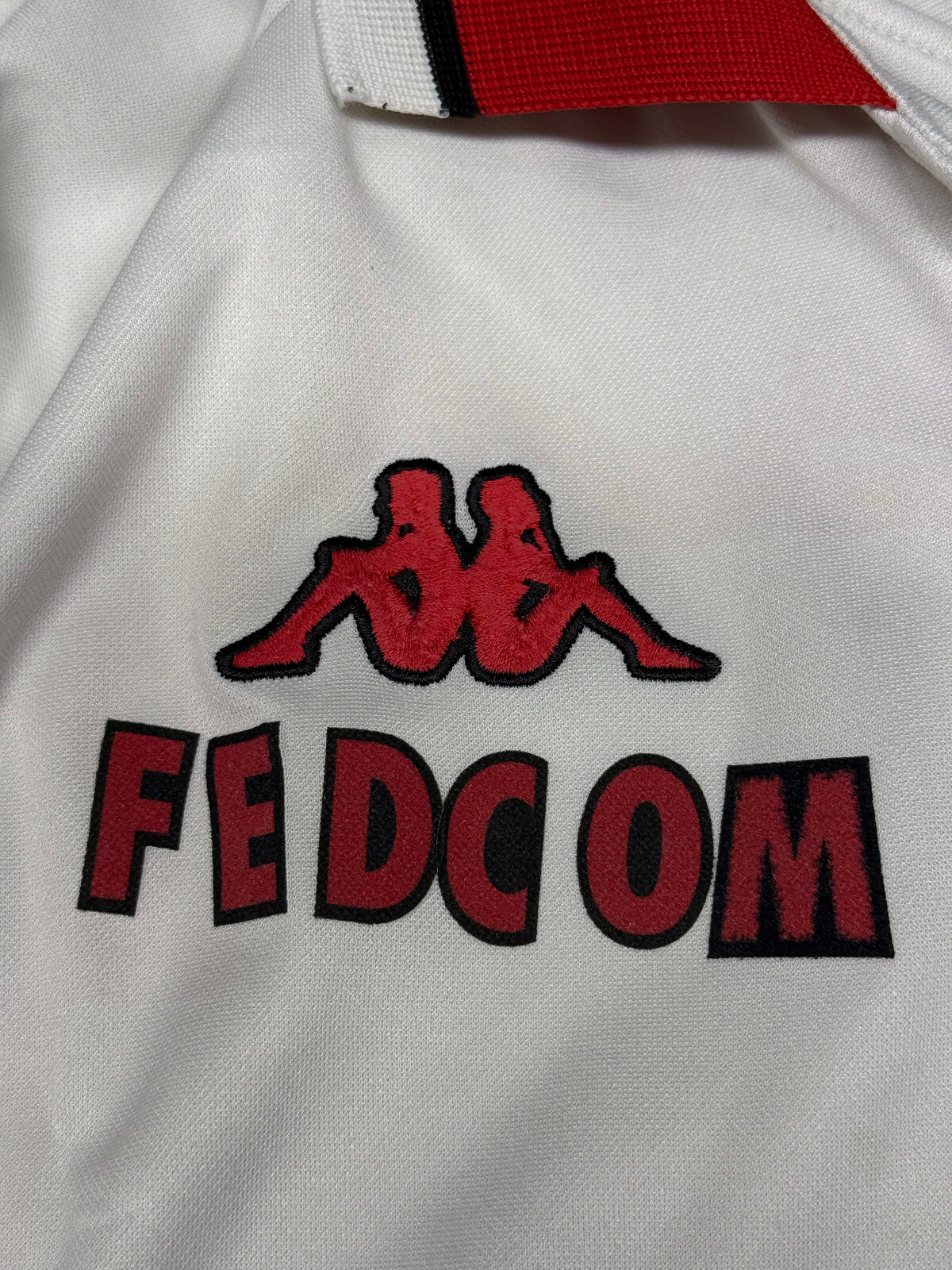 maglia calcio vintage AS MONACO maillot PANUCCI 2001 2002 Kappa Fedcom VIZZAVI