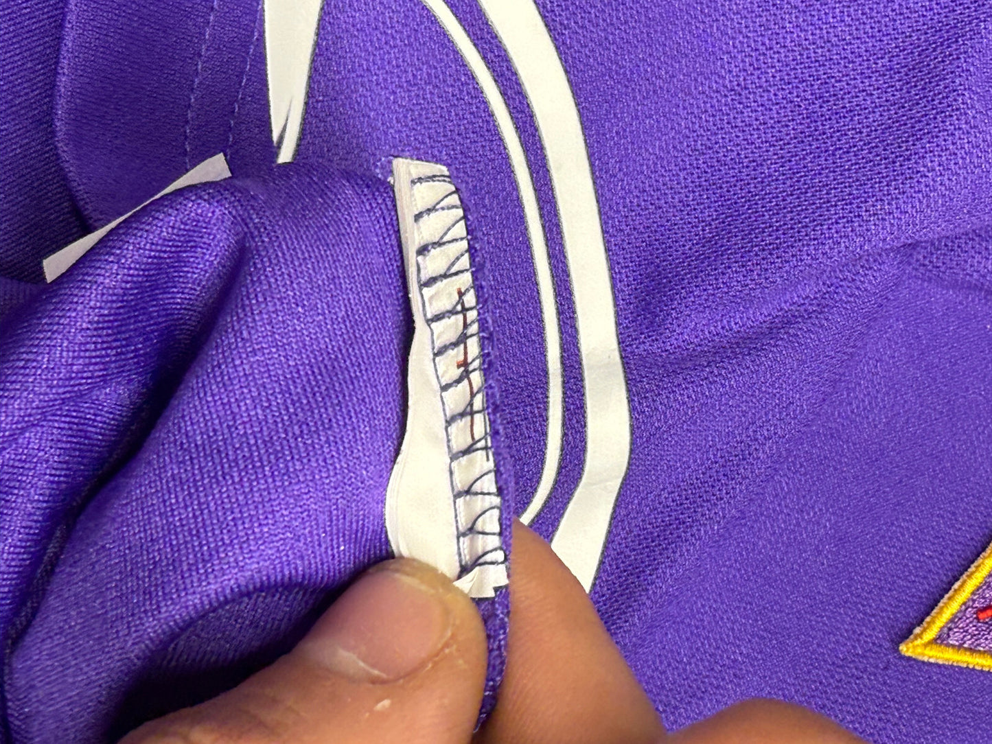 maglia calcio Fiorentina vintage MUTU Lotto Save The Children MAZDA 2010 2011 XL