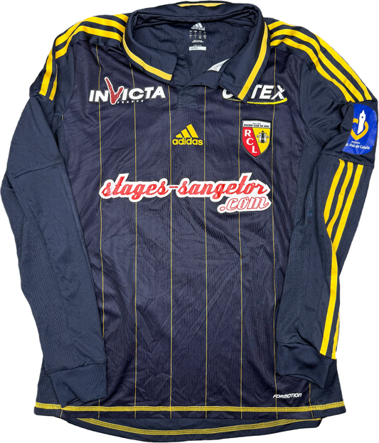 match worn Adidas RC LENS Baal #24 2012 2013 away Ligue 1 FORMOTION Large