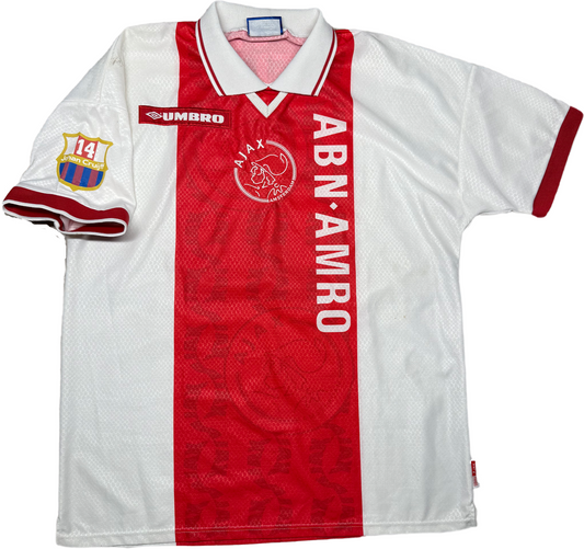 maglia calcio cruijff Ajax Umbro Home CRUJFF Celebrative 1998 shirt jersey XL