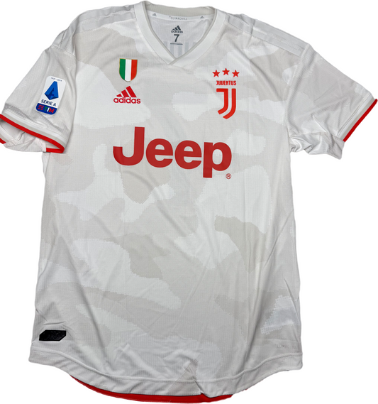 maglia calcio match worn Cristiano Ronaldo juventus Adizero 2019-20 Serie A Jeep