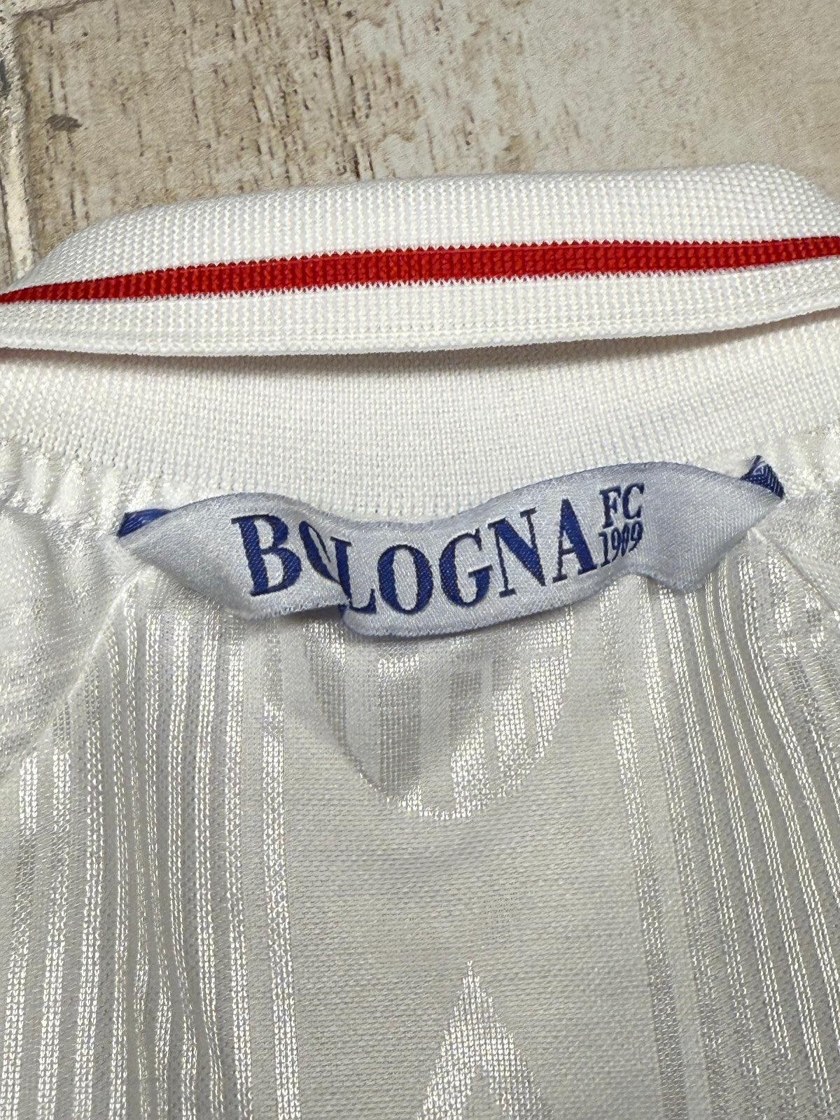 maglia calcio vintage FC Bologna gara SIGNORI 2000-01 away Granarolo Umbro