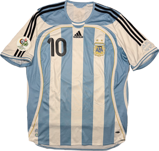 maglia calcio vintage Argentina RIQUELME World Cup 2006 Germany shirt camiseta