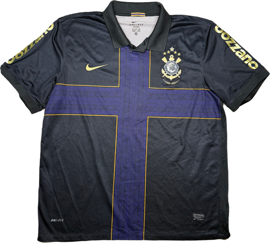 maglia calcio vintage Ronaldo 2010 Corinthians Nike 100 Year Anniverary Shirt XL