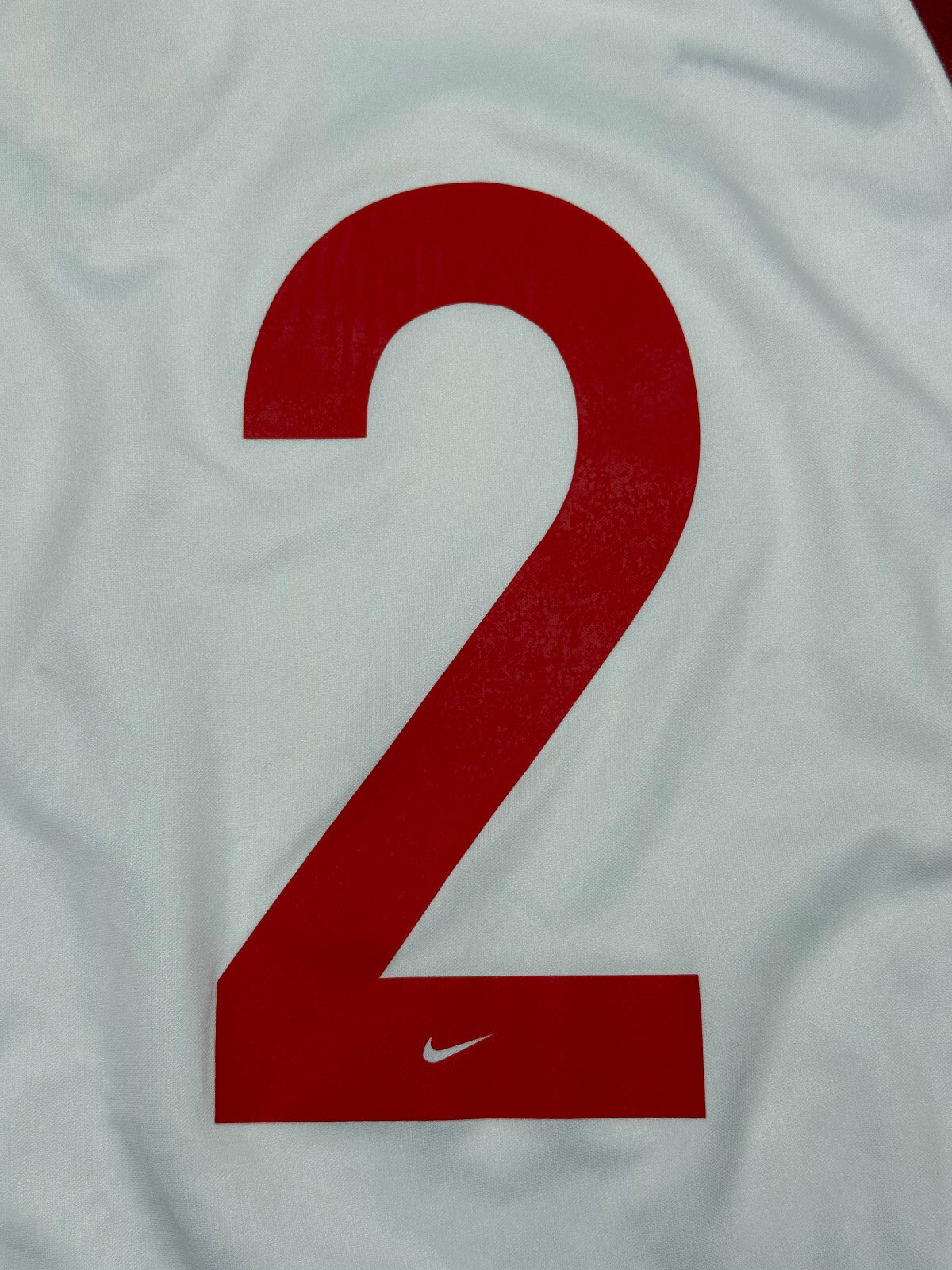 maglia calcio vintage Perugia Nike #2 match worn M 2005 2006 2007