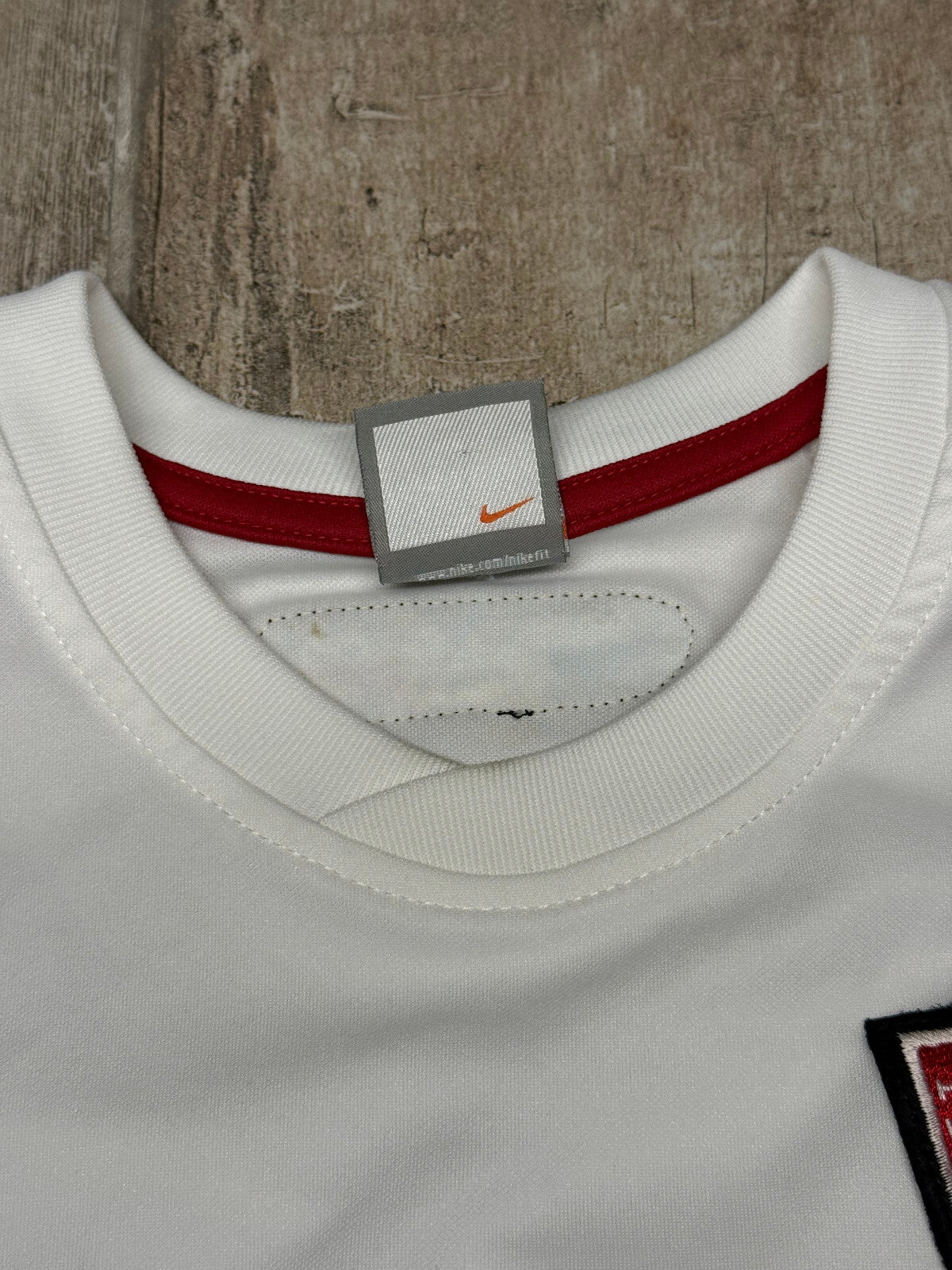 maglia calcio vintage Perugia Nike #2 match worn M 2005 2006 2007