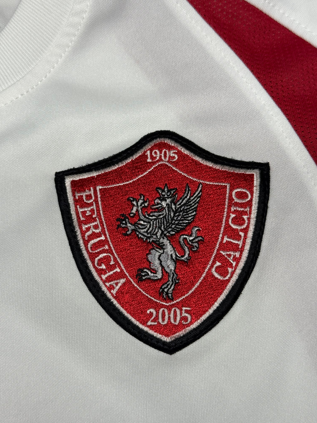 maglia calcio vintage Perugia Nike #2 match worn M 2005 2006 2007