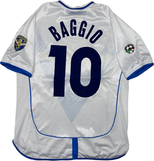 maglia calcio vintage Baggio Shirt Brescia 2002 2003 Umbro S  Serie A