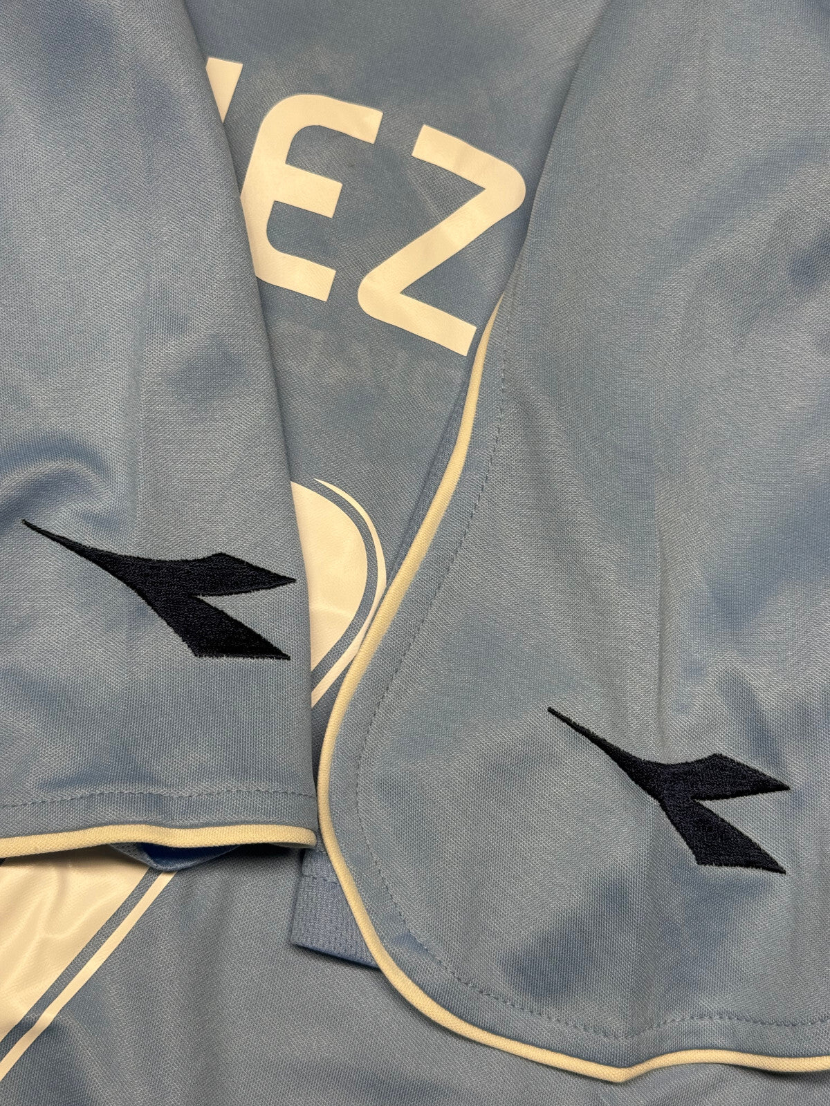 maglia calcio vintage Napoli LAVEZZI 2008-09 XL JR calcio Jersey Diadora Lete