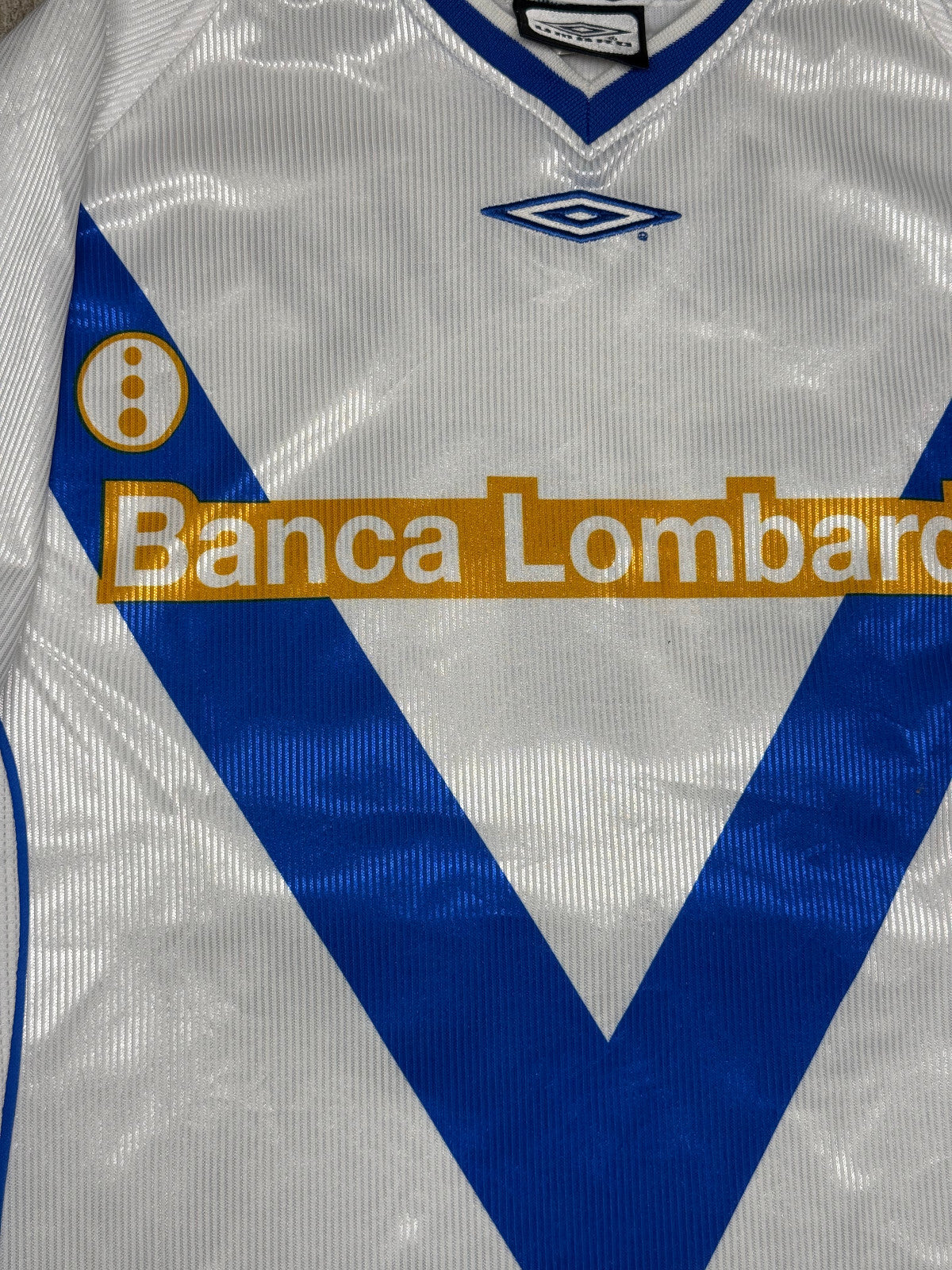 maglia calcio vintage Baggio Shirt Brescia 2002 2003 Umbro S  Serie A