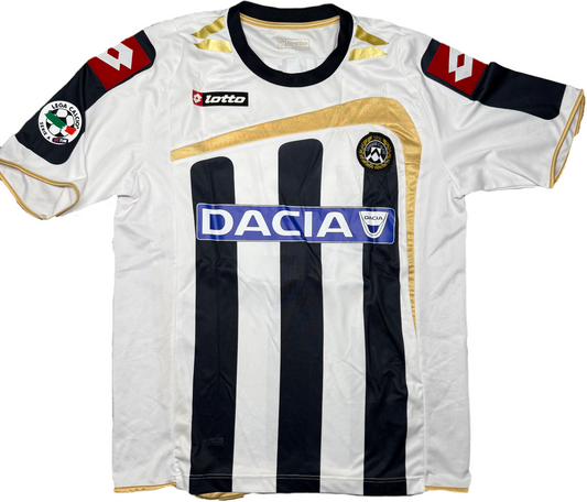 Maglia calcio vintage UDINESE Lotto DI NATALE 2009 2010 home Shirt Jersey