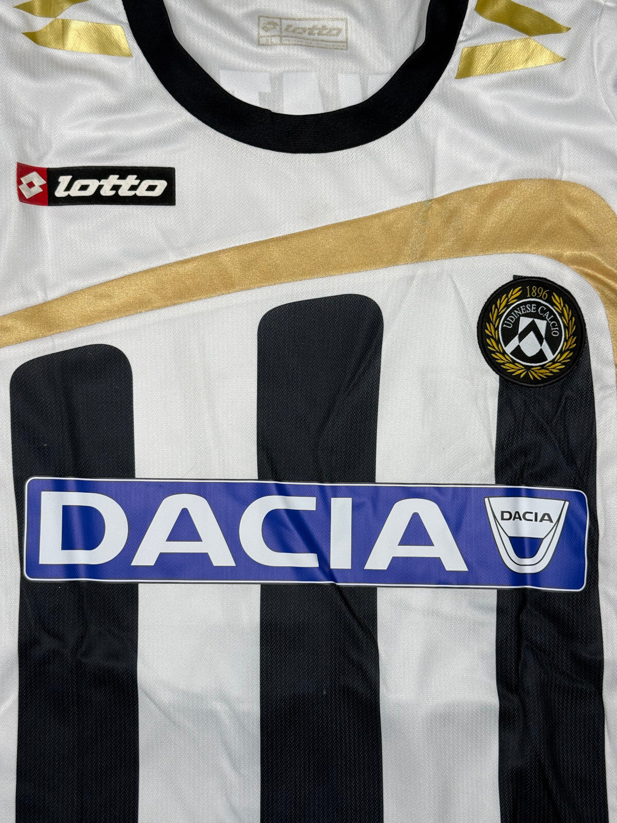 Maglia calcio vintage UDINESE Lotto DI NATALE 2009 2010 home Shirt Jersey