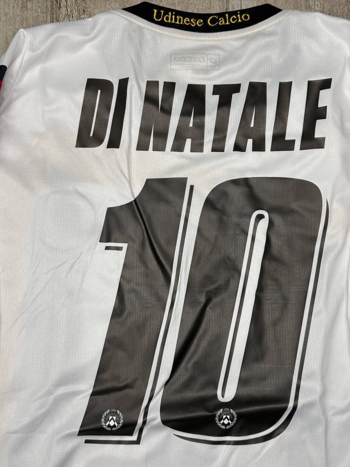 Maglia calcio vintage UDINESE Lotto DI NATALE 2009 2010 home Shirt Jersey