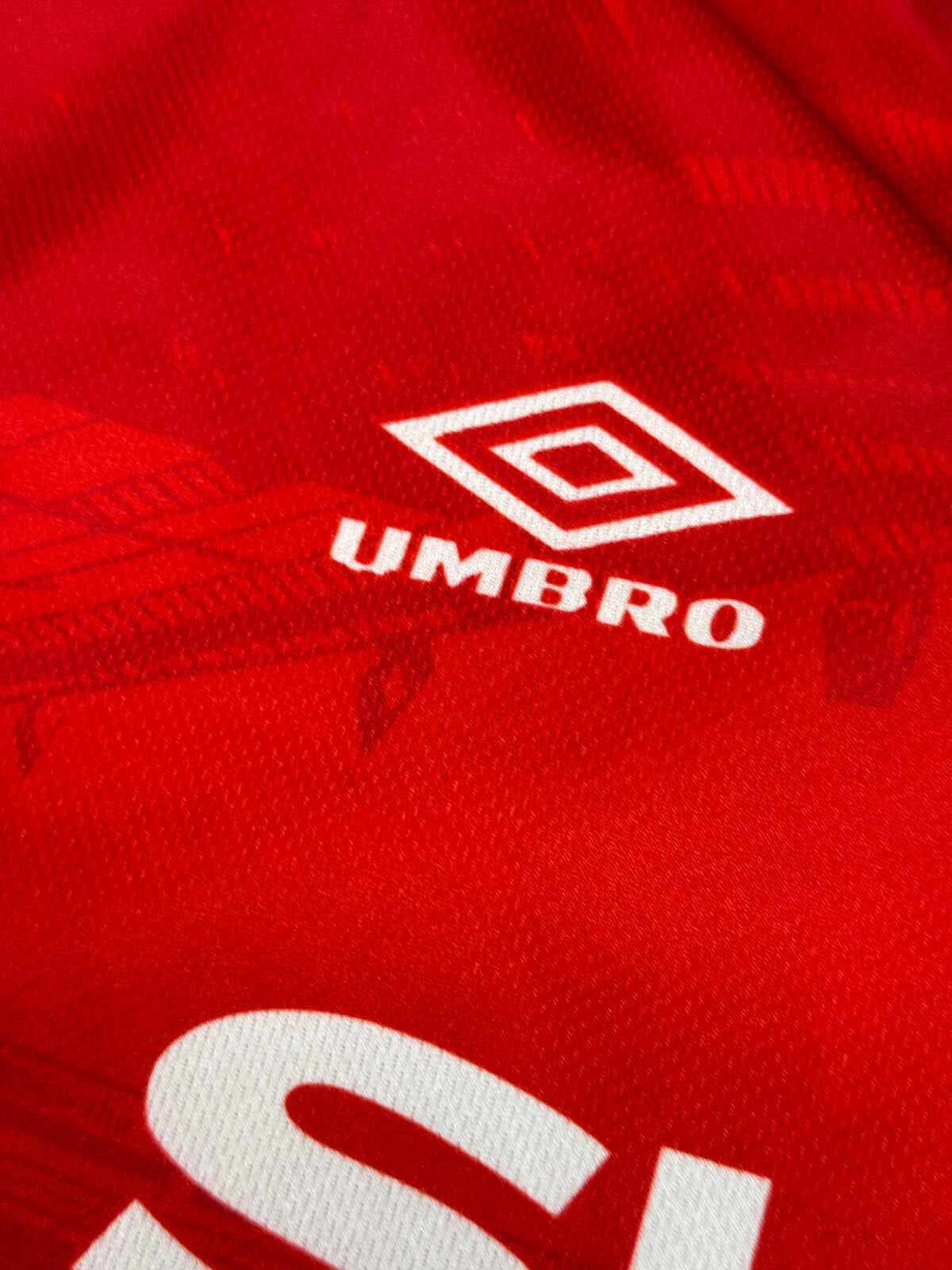 maglia calcio Beckham Manchester United 1998 1999 SHARP UMBRO jersey Premier XXL