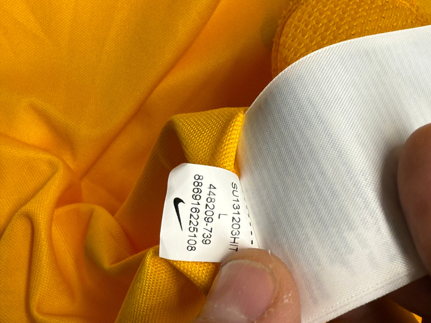 maglia calcio vintage Hellas Verona 2013 2014 Toni Nike Third shirt XL Agsm