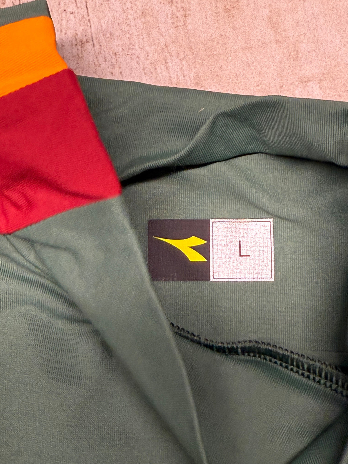 maglia calcio vintage AS Roma De Rossi #4 Mazda Diadora 2004 2005 M