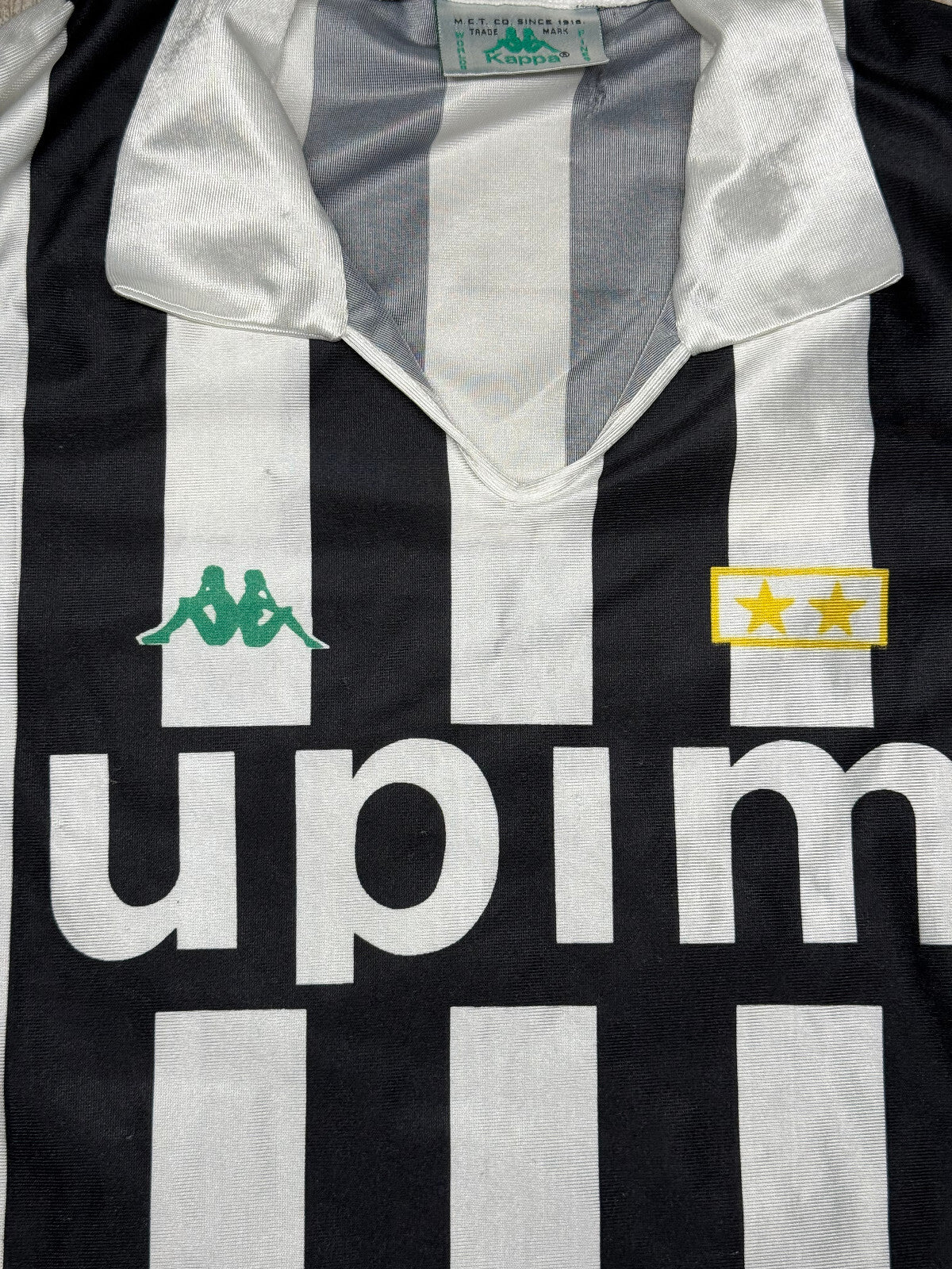 Maglia calcio vintage Juventus Roberto Baggio UPIM L Kappa 1991 1992