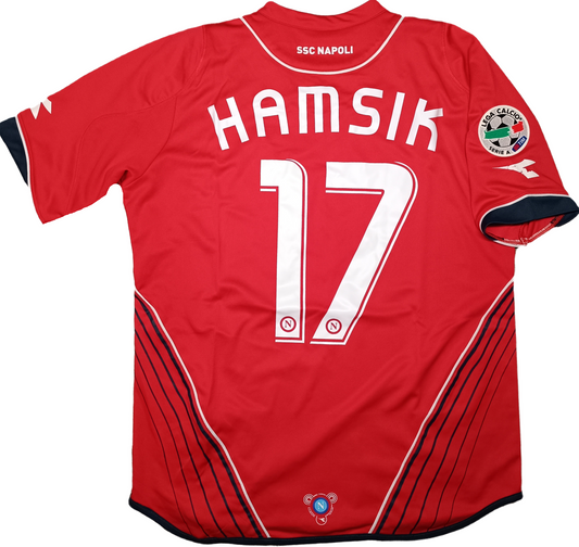 maglia calcio vintage SSC NAPOLI Diadora Serie A 2007 2008 LETE L Hamsik