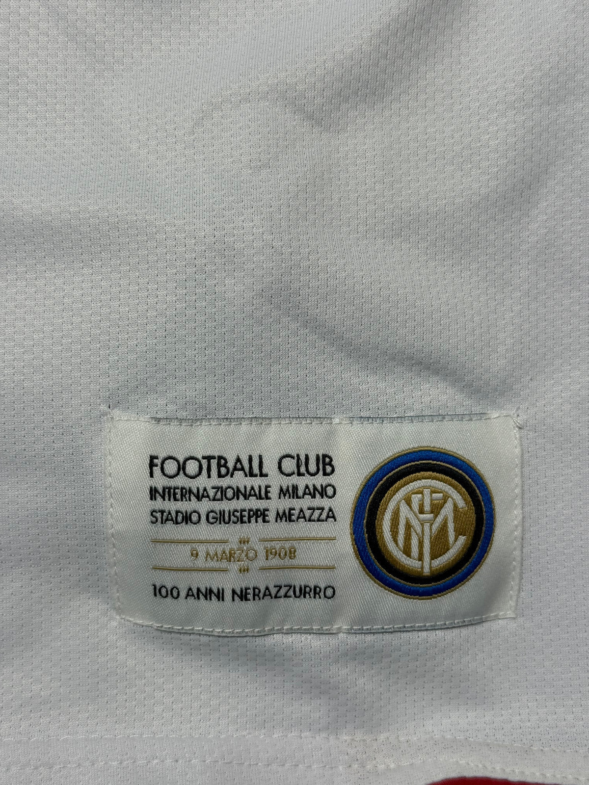 maglia calcio Inter vintage ZANETTI XL Pirelli 2008 2009 centenario jersey