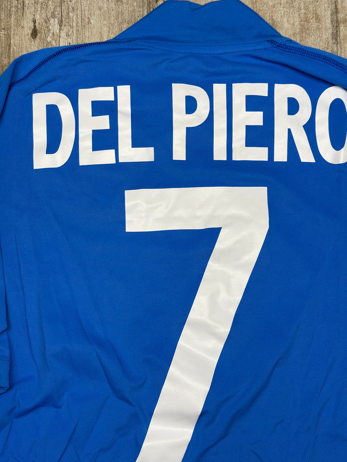 maglia calcio vintage italia DEL PIEROWorld Cup 2002  *ITALY* Korea S jersey