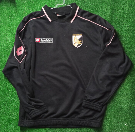 giacca felpa maglia calcio vintage Palermo Calcio Lotto anni 2000 training