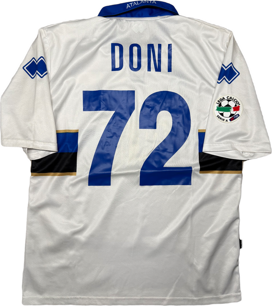 maglia calcio Atalanta DONI 2007 2008 Sit-in vintage Dahiatsu Erreà SERIE A