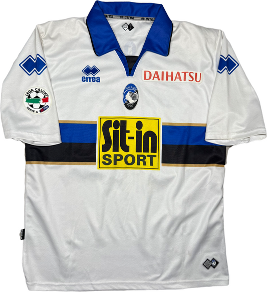 maglia calcio Atalanta DONI 2007 2008 Sit-in vintage Dahiatsu Erreà SERIE A