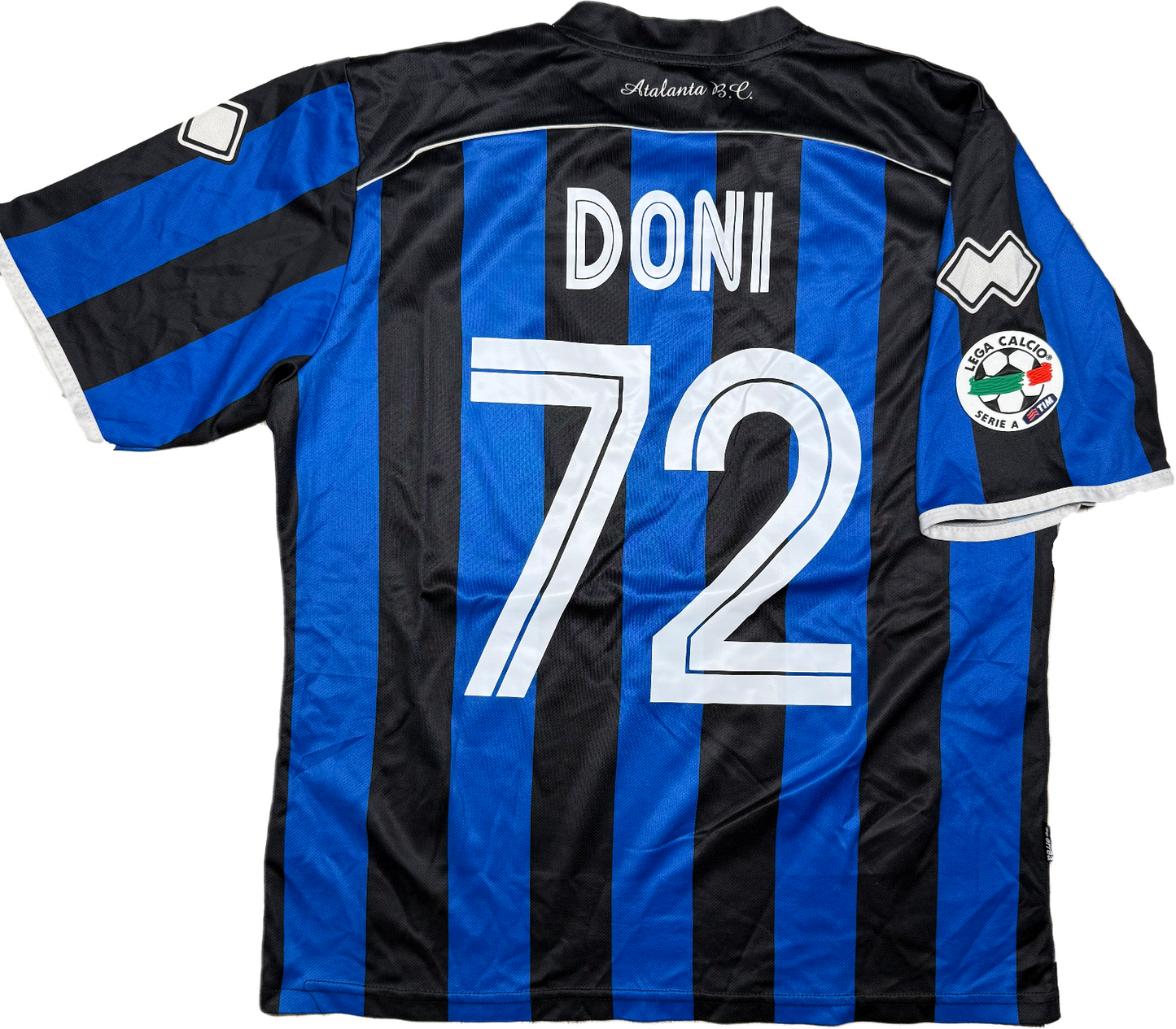 maglia calcio Atalanta DONI 2008 2009 Sit-in vintage Dahiatsu Erreà SERIE A