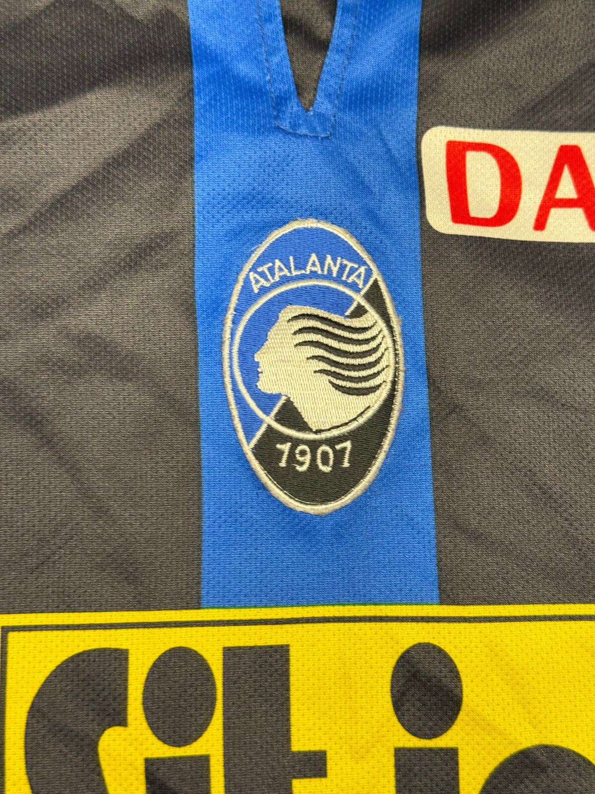 maglia calcio Atalanta DONI 2008 2009 Sit-in vintage Dahiatsu Erreà SERIE A