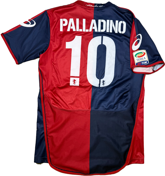 maglia calcio Genoa vintage Asics PALLADINO 2010 2011 L Serie A jersey