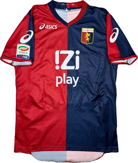 maglia calcio Genoa vintage Asics PALLADINO 2010 2011 L Serie A jersey