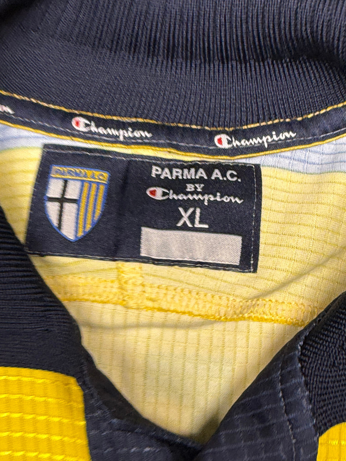 maglia calcio Parma Vintage Crespo MrDAY Champion 1999 2000 Player Issue worn XL