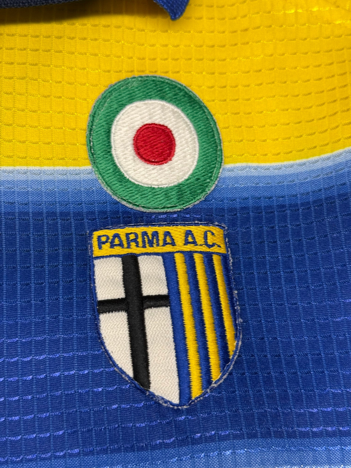 maglia calcio Parma Vintage Crespo MrDAY Champion 1999 2000 Player Issue worn XL