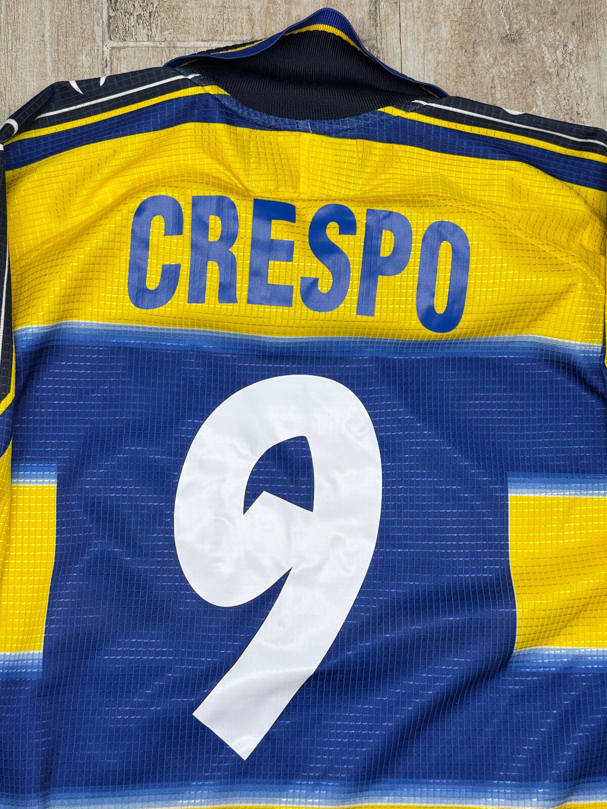maglia calcio Parma Vintage Crespo MrDAY Champion 1999 2000 Player Issue worn XL