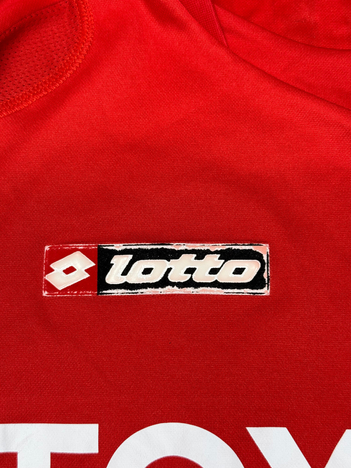 maglia calcio Fiorentina vintage MUTU Lotto TOYOTA 2008 2009 L Serie A jersey