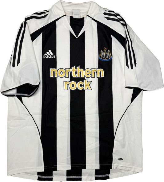 maglia calcio vintage Adidas Newcastle OWEN Northern Rock Winners 2006 2007 XL