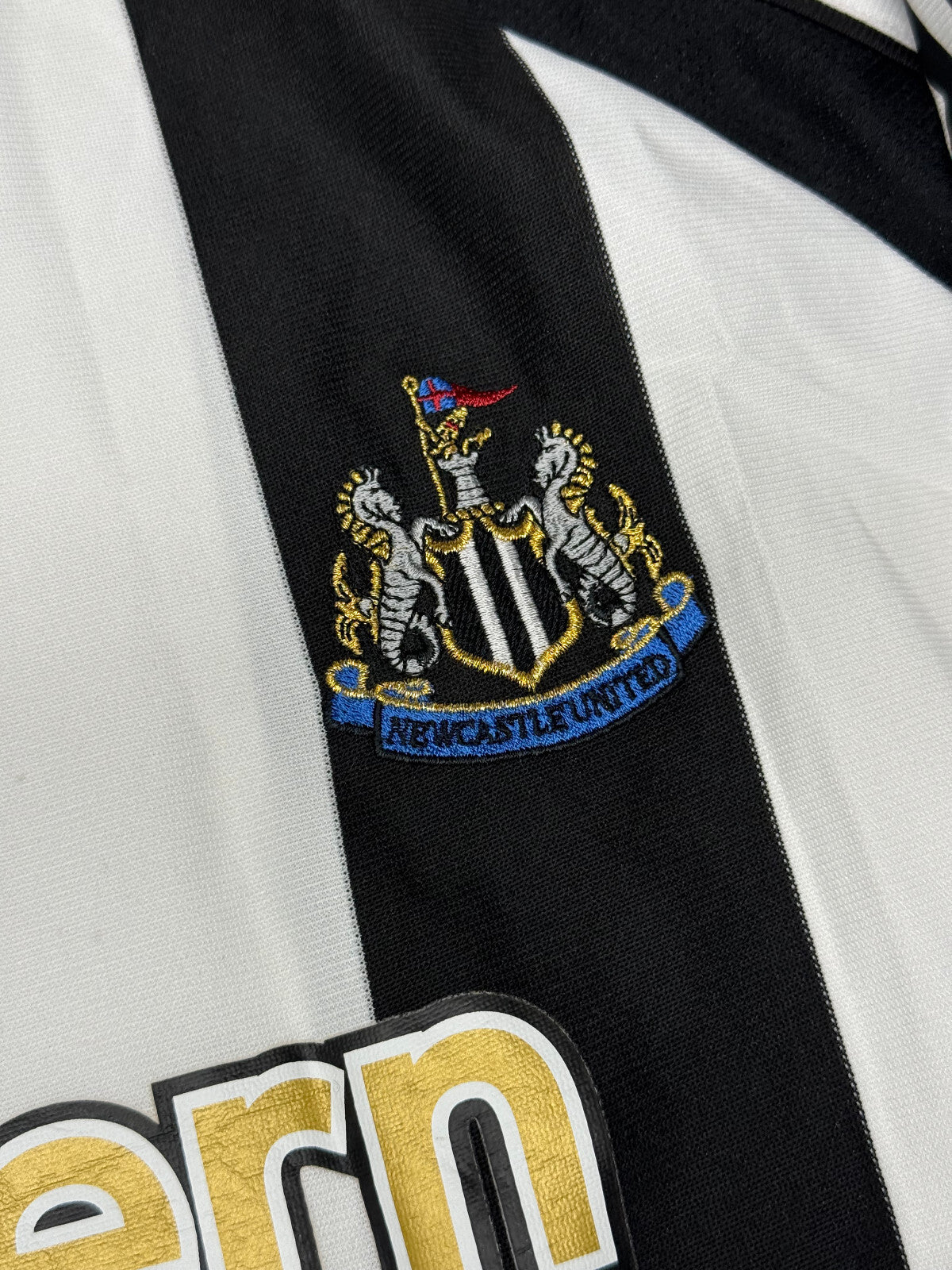 maglia calcio vintage Adidas Newcastle OWEN Northern Rock Winners 2006 2007 XL