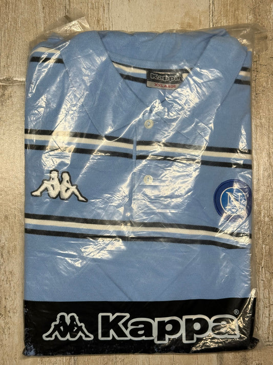 maglia calcio vintage SSC NAPOLI Kappa Serie C 2005 2006 LETE XXL CALAIO