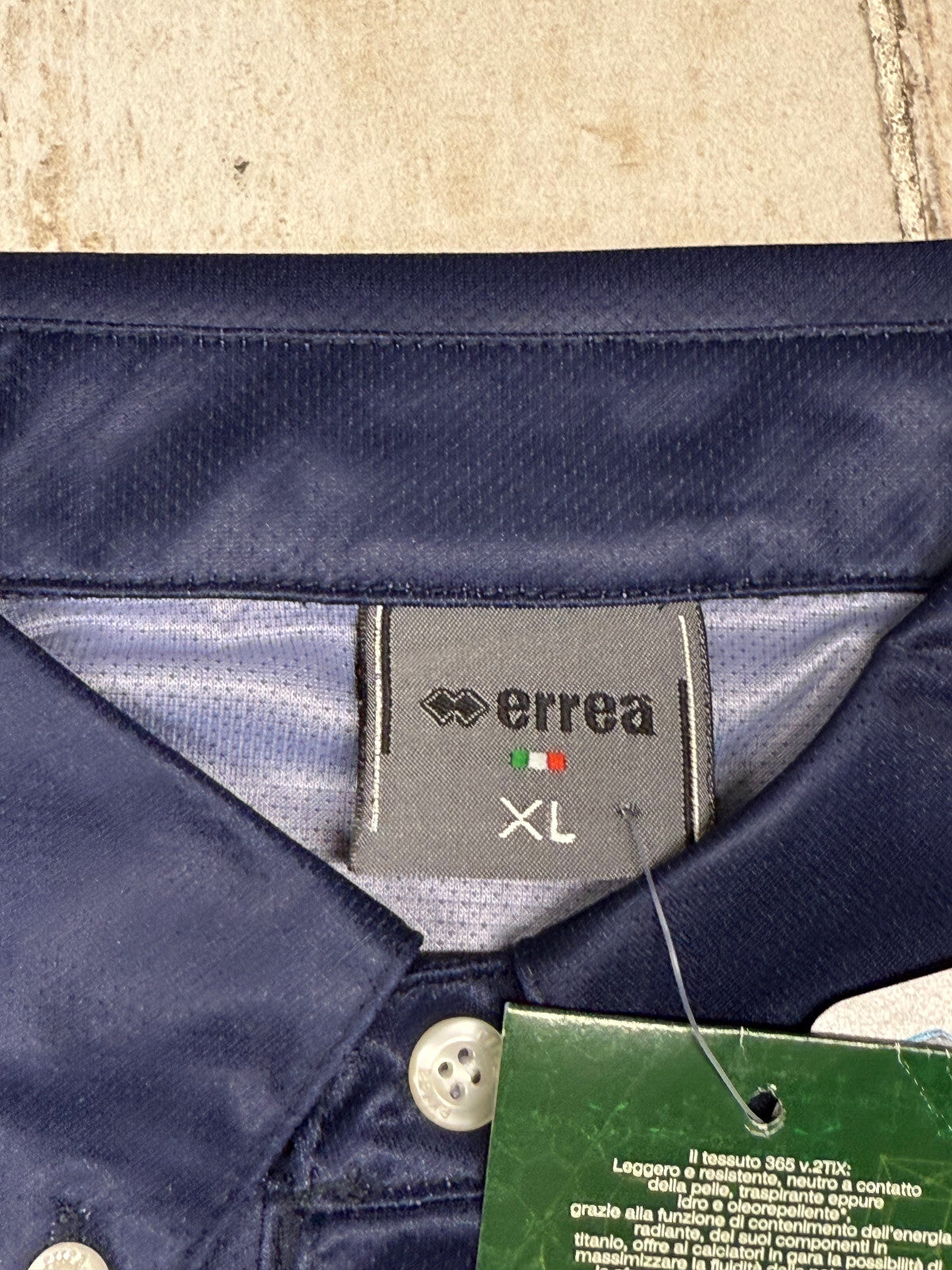 maglia calcio vintage Bari Erreà polo shirt 2007
