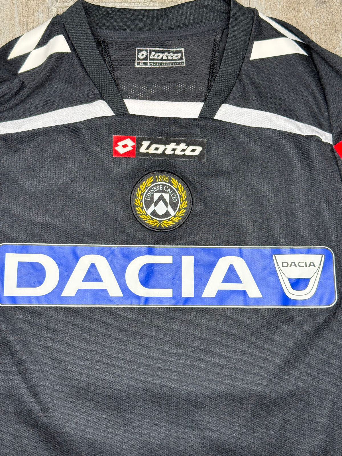 Maglia calcio vintage UDINESE Lotto DI NATALE 2009 2010 away Shirt Jersey