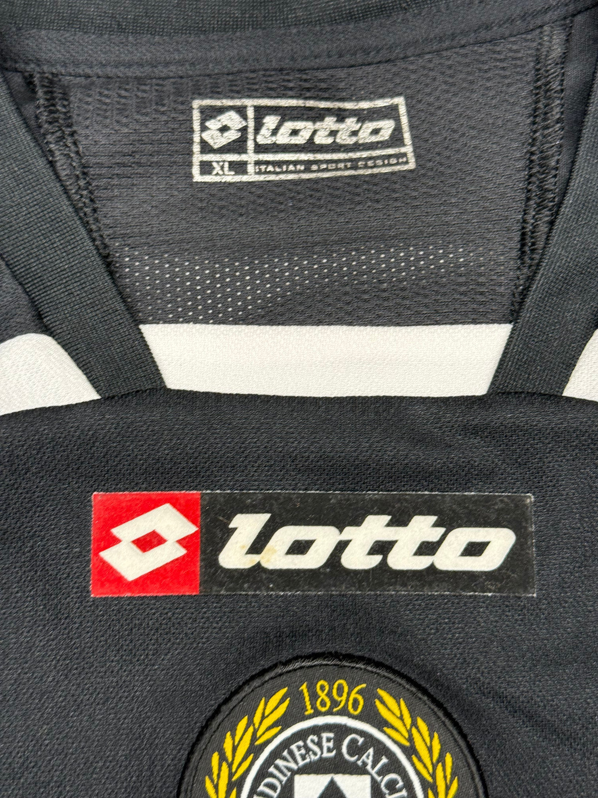 Maglia calcio vintage UDINESE Lotto DI NATALE 2009 2010 away Shirt Jersey