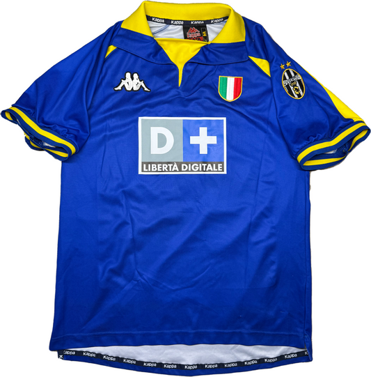 maglia calcio juventus vintage DEL PIERO Kappa 1998 1999 M Serie A jersey D+
