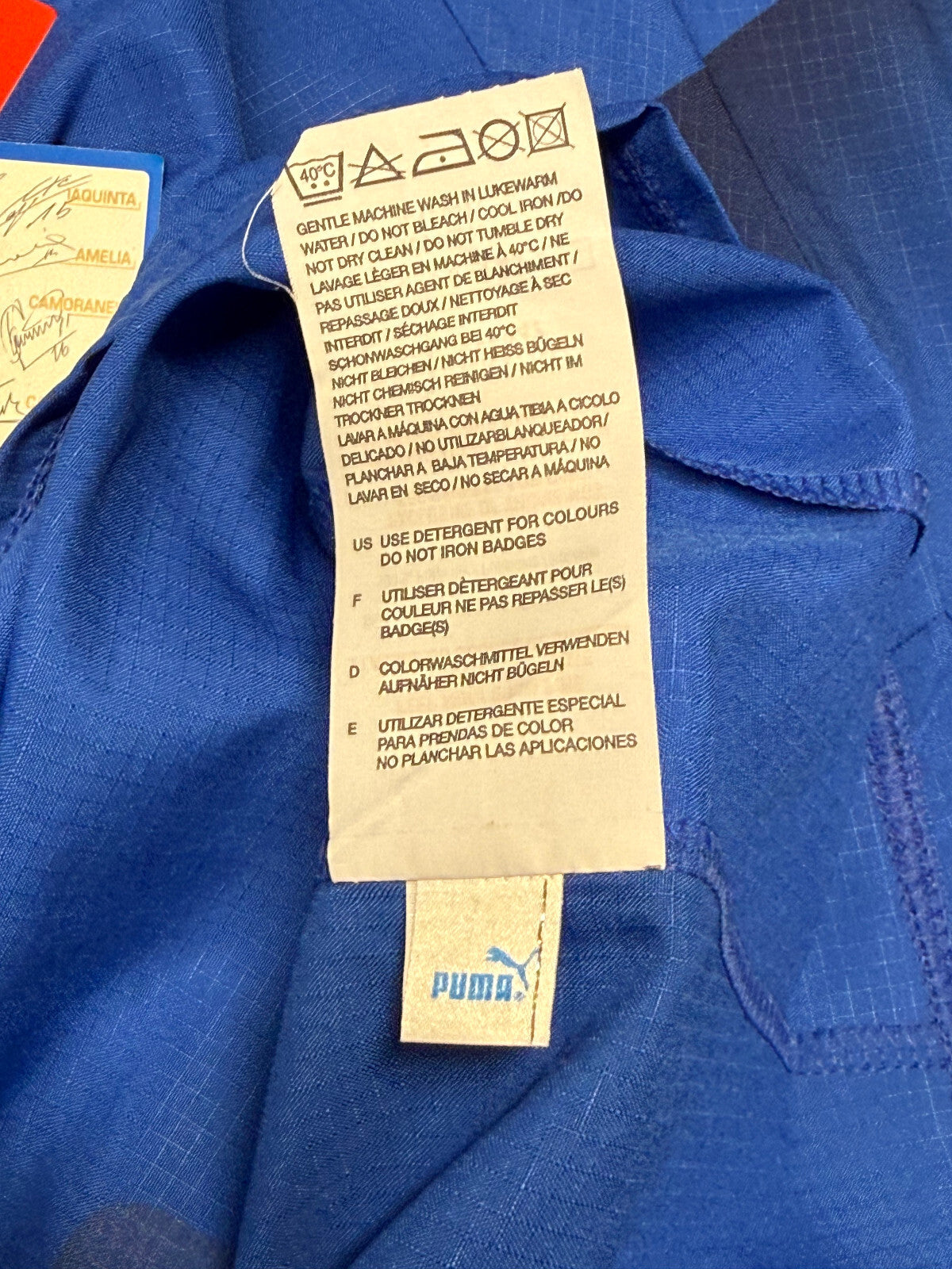 maglia calcio vintage Italia World Cup 2006 germany CAMPIONI 4 Puma Mondiali