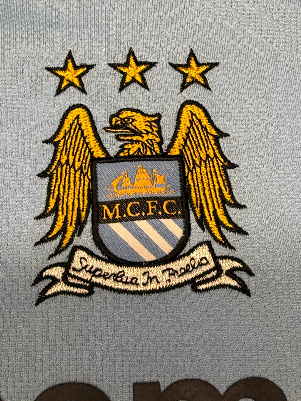 maglia calcio vintage shirt Manchester City Le coq Sportif ROBINHO XXL Thomas