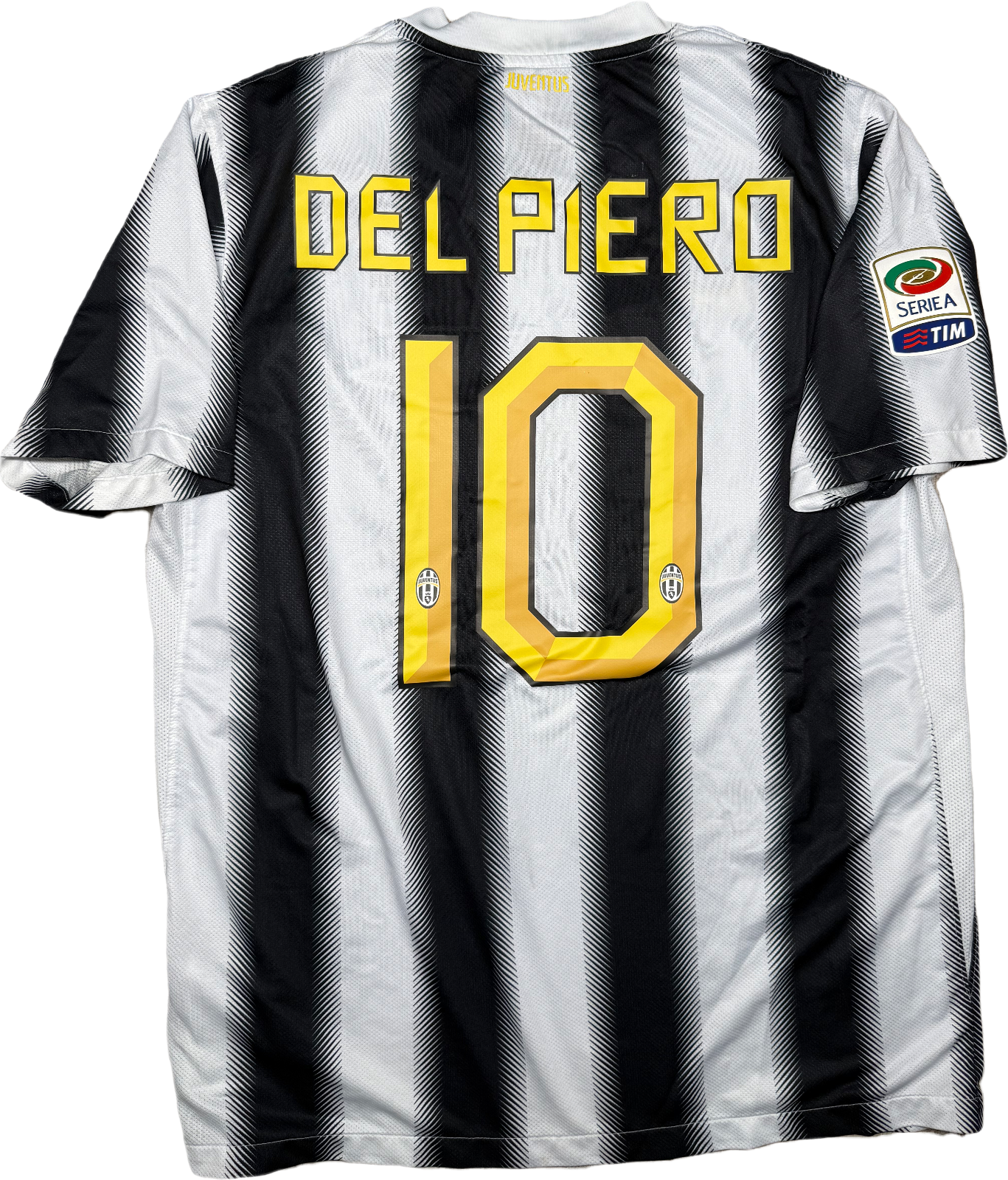 maglia calcio vintage Del Piero Juventus 2011 2012 Serie A Nike BetClic LARGE