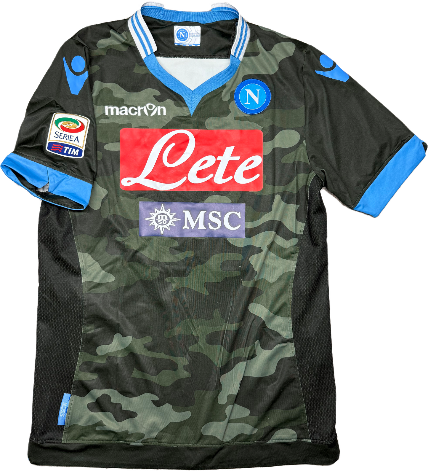 maglia calcio vintage Napoli HAMSIK home 2013 2014 shirt Jersey Macron XL Lete