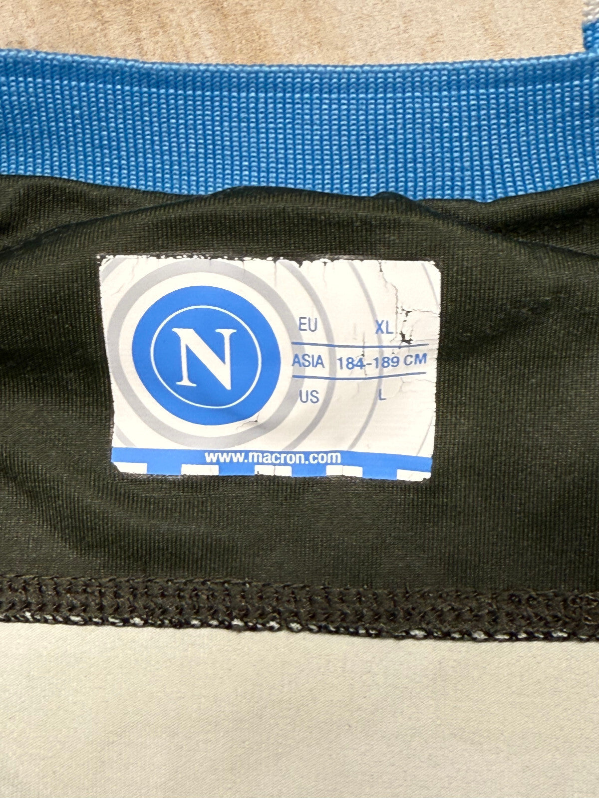 maglia calcio vintage Napoli HAMSIK home 2013 2014 shirt Jersey Macron XL Lete