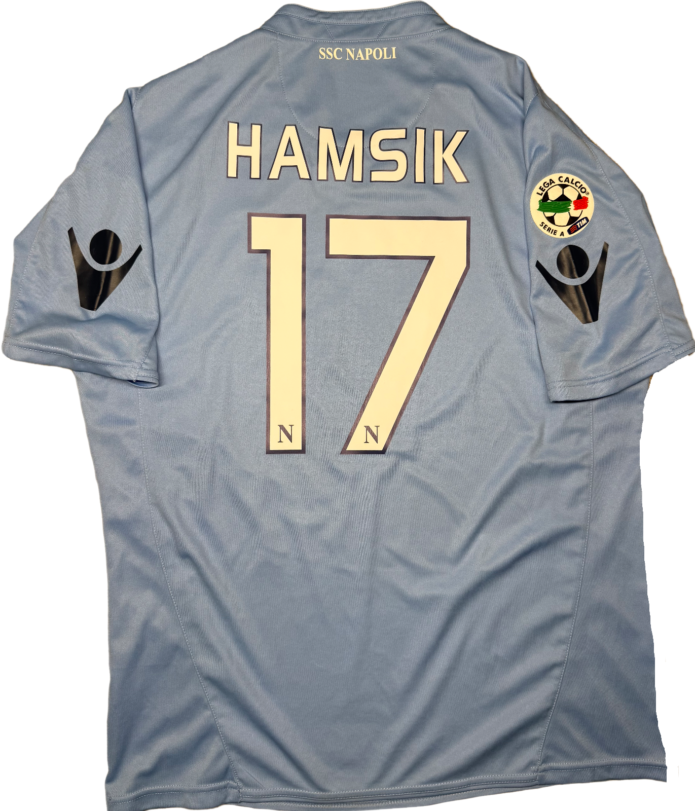 maglia calcio vintage Napoli HAMSIK 2009 2010 shirt Jersey Macron XL Lete