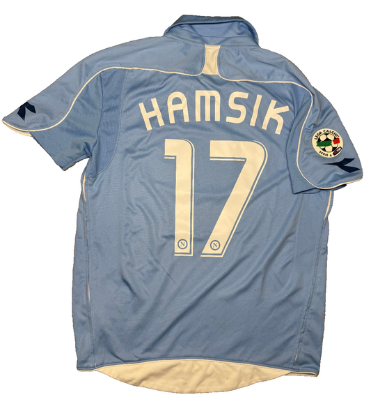 maglia calcio Napoli Hamsik 2008 2009 Home Jersey Diadora L Lete Nuova LETE