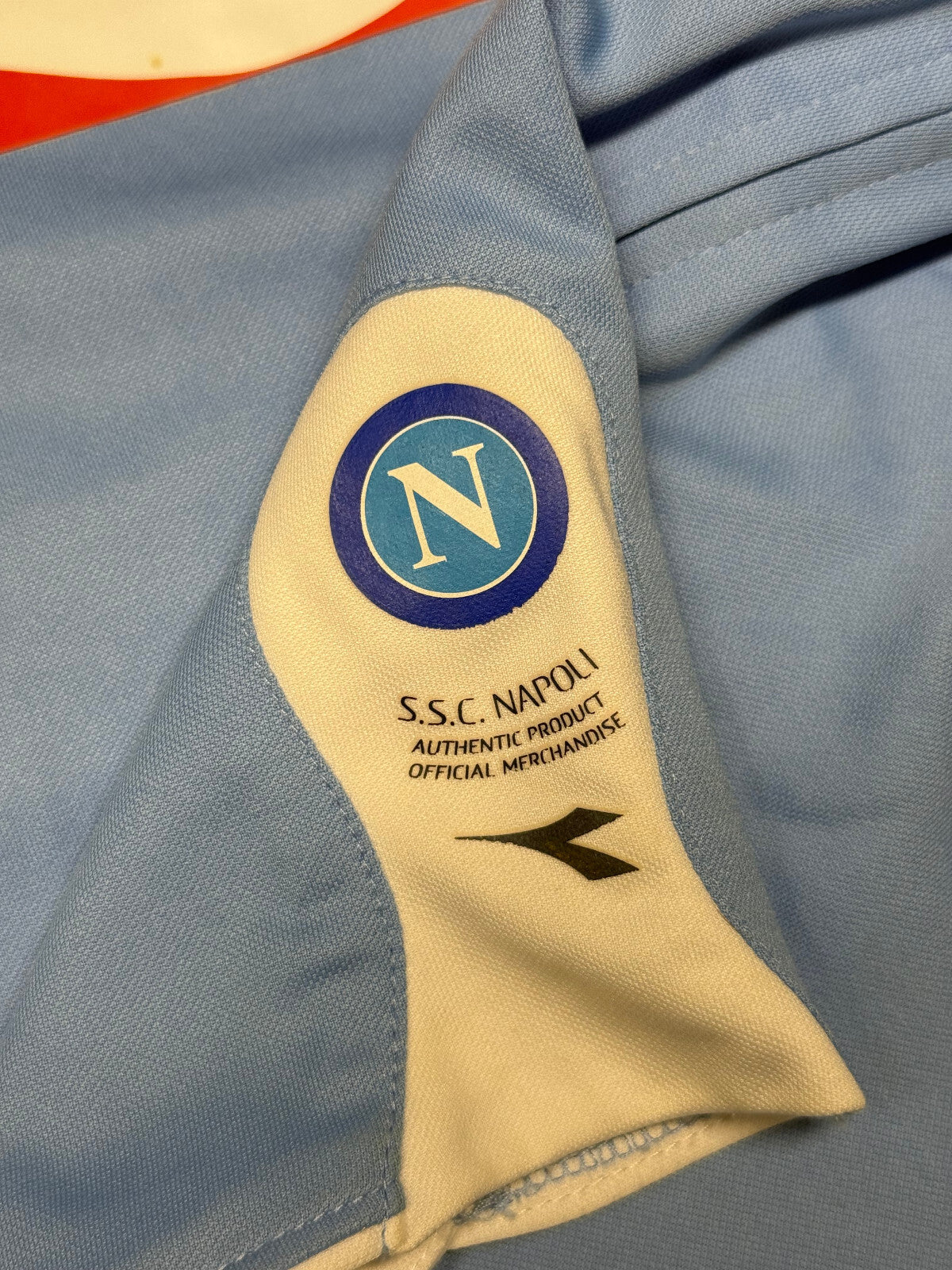 maglia calcio Napoli Hamsik 2008 2009 Home Jersey Diadora L Lete Nuova LETE